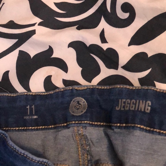 Dark blue jeggings - Picture 3 of 3